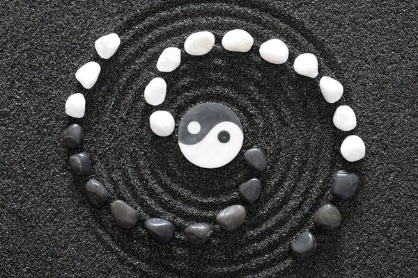 Tablou Yin și Yang armonic