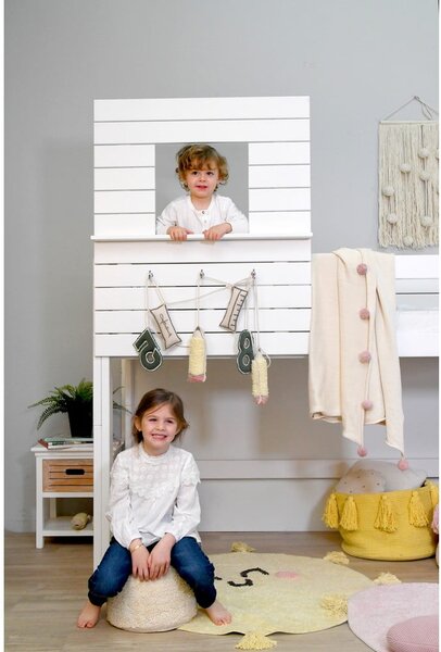 Covor pentru copii galben lavabil/țesut manual din bumbac ø100 cm You're My Sunshine – Lorena Canals