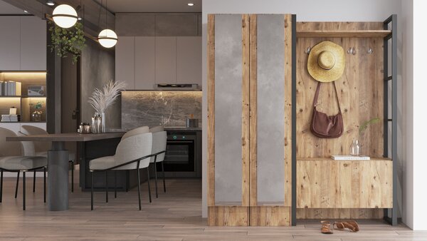 Mobilier hol Mele 18 (pin atlantic). 1072605