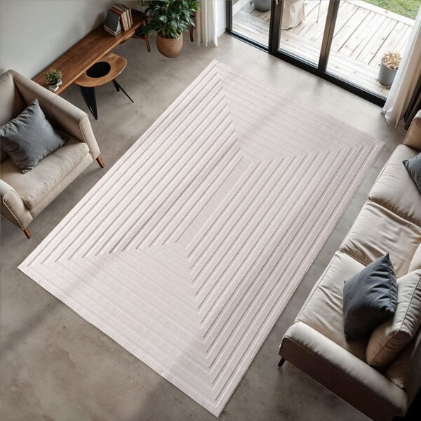 Covor pentru exterior și interior crem 120x170 cm Doha 1653 Cream – Ayyildiz Carpets