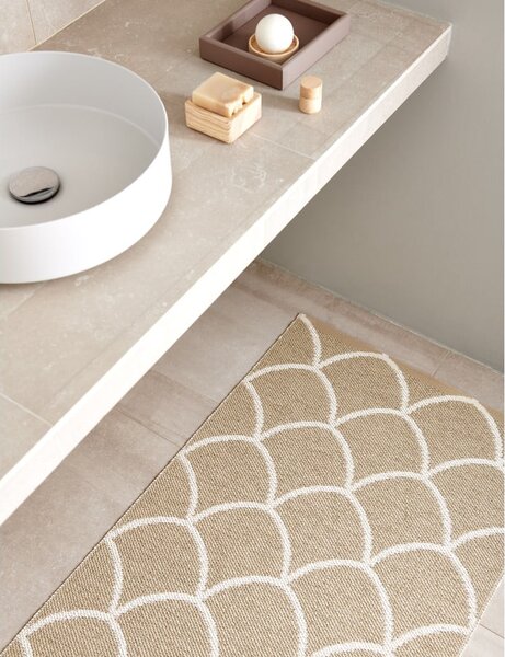 Covor tip traversă pentru interior și exterior bej 70x300 cm Kotte Sand – Pappelina