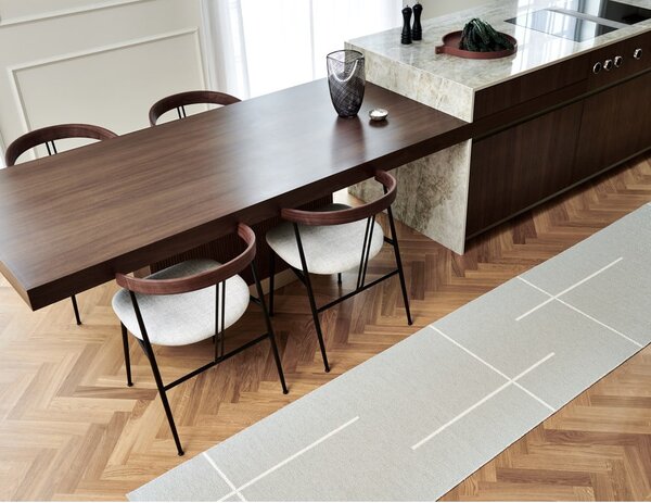 Covor tip traversă pentru interior și exterior crem 70x180 cm Fred Linen – Pappelina