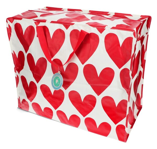 Cutie de depozitare pentru haine din plastic reciclat 58x28x48 cm Hearts – Rex London