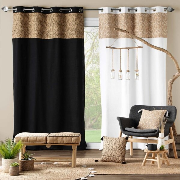 Draperie albă 140x240 cm Kalinda – douceur d'intérieur