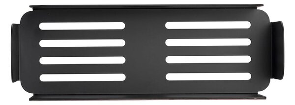 Raft pentru baie negru mat autoadeziv din metal Bivio – Wenko