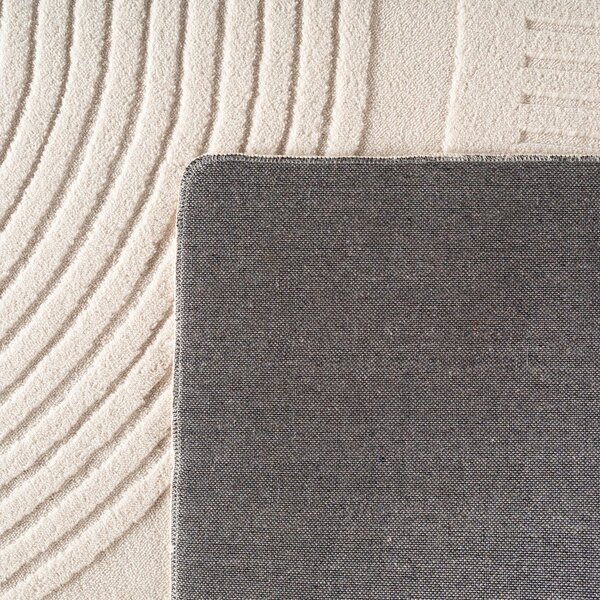Covor crem lavabil 80x150 cm Pompei 1612 – Ayyildiz Carpets