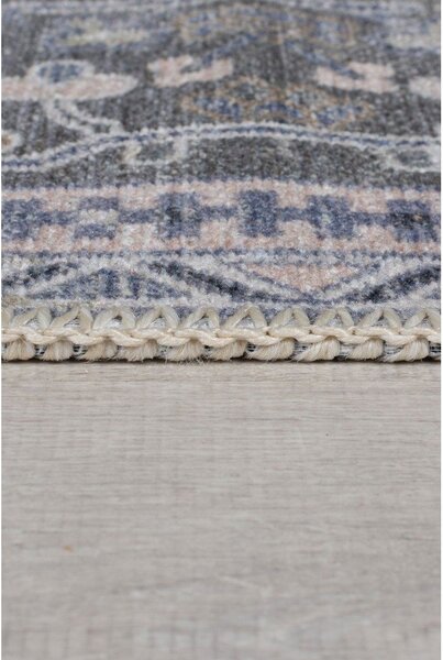 Covor verde lavabil din amestec de fibre reciclate 120x170 cm Windsor – Flair Rugs
