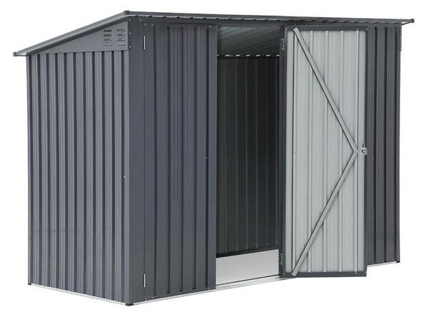 Căsuță de grădină pentru unelte Avenberg, 2,43 × 1,12 m, antracit