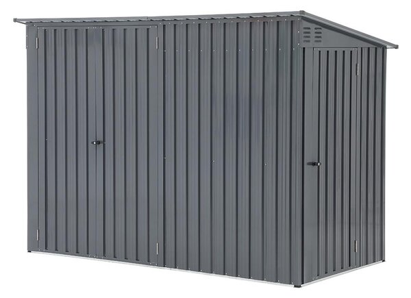 Căsuță de grădină pentru unelte Avenberg, 2,43 × 1,12 m, antracit
