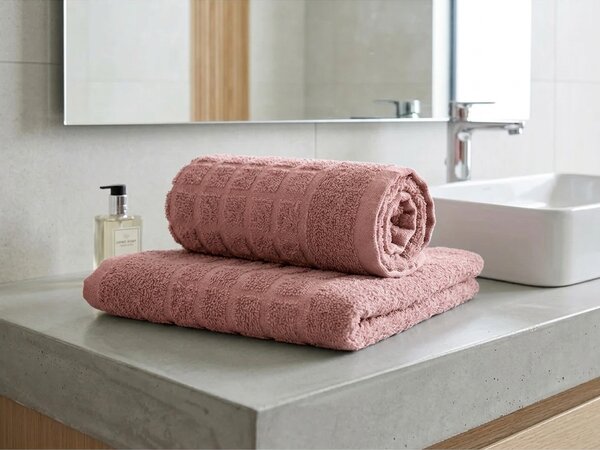Prosop SOFT 50 x 100 cm caramiziu, 100% bumbac