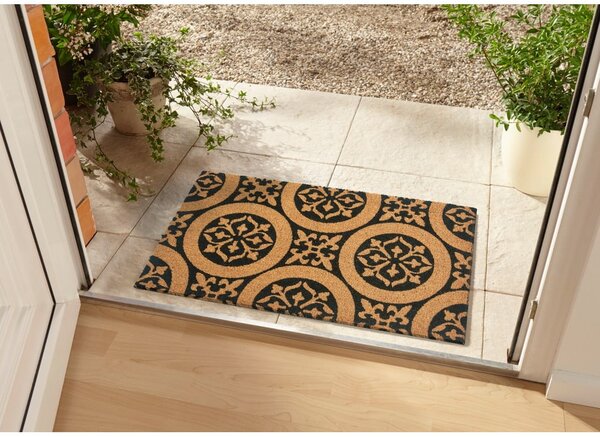 Covoraș de intrare din fibre de cocos 75x45 cm Ornaments - Hanse Home