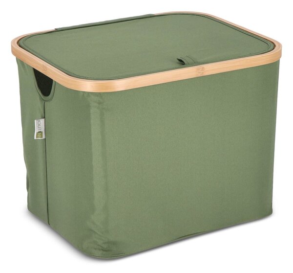 Cos pentru rufe NOLVIO 40 L, verde