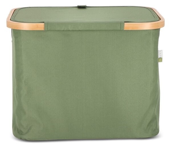 Cos pentru rufe NOLVIO 40 L, verde