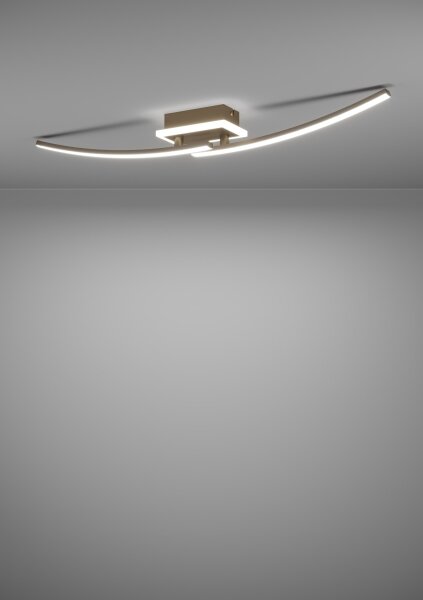 Plafonieră LED Eglo 901219 LUNGOLAGO LED/12W/230V 4000K cupru