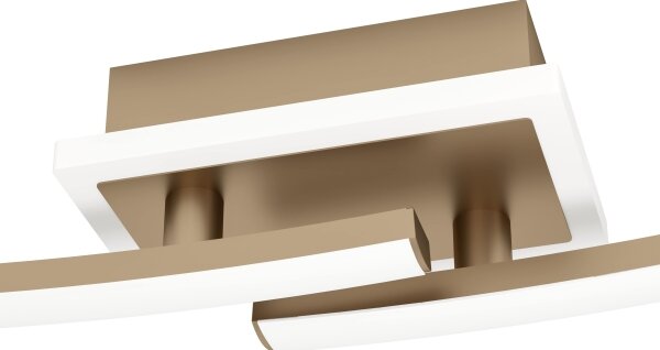 Plafonieră LED Eglo 901219 LUNGOLAGO LED/12W/230V 4000K cupru