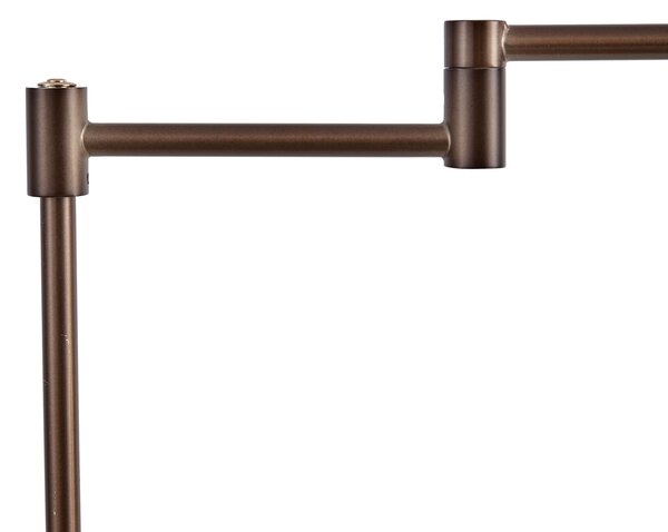 Lampă de podea de design bronz închis incl. LED cu variator tactil - Notia