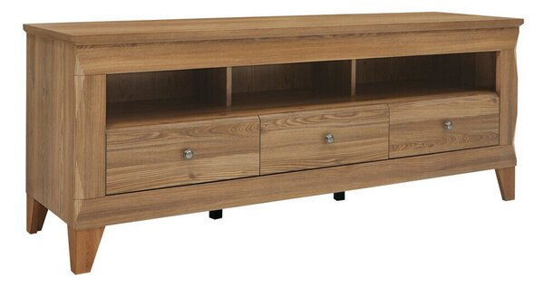 Comodă TV Lirmora 111Larice Sibu auriu, 16x6x5cm