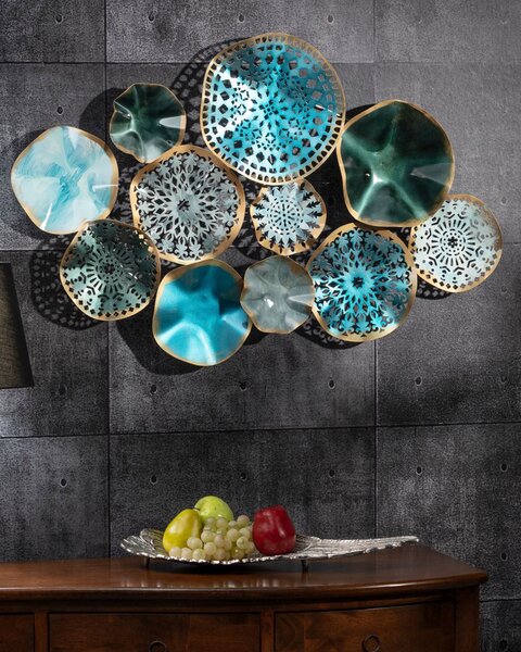 Decorațiuni pentru pereți Rosana blue 92x58cm