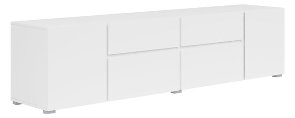 Comodă TV Elbleve 100Alb, 19x5x4cm