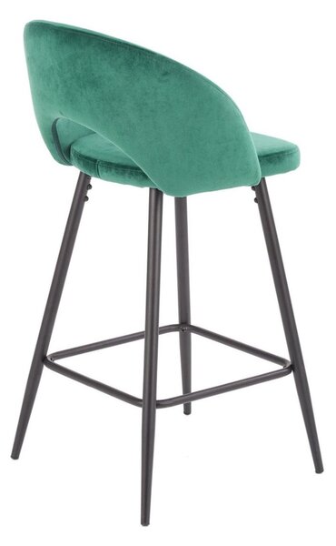 Scaun de bar H96 verde