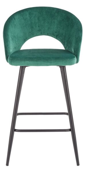Scaun de bar H96 verde