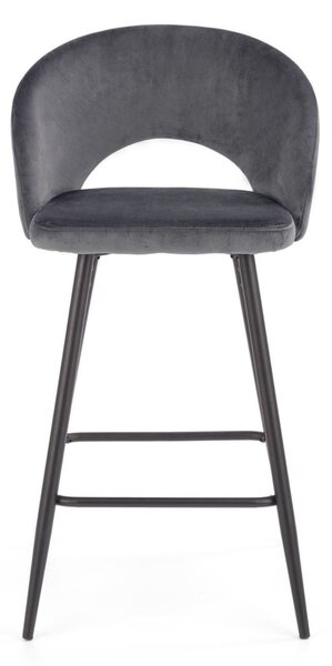 Scaun de bar H96 gri