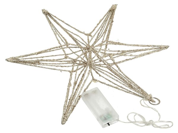 Stea LED Glitter Star 30 cm