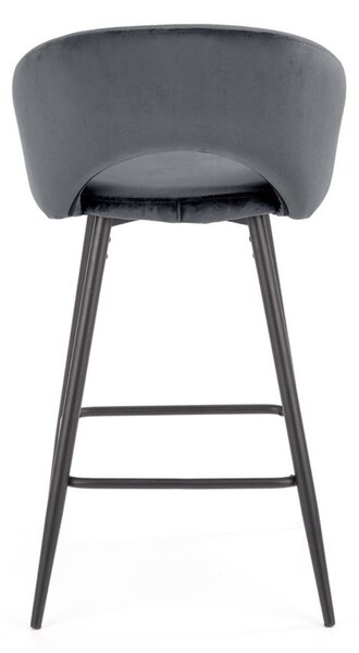 Scaun de bar H96 gri