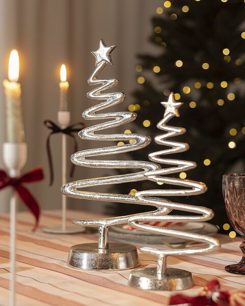 Decorațiune verticală Silver Tree I 17x11x31 cm