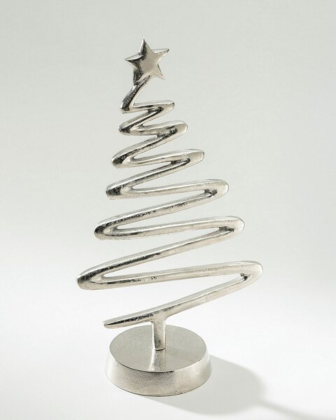Decorațiune verticală Silver Tree I 17x11x31 cm