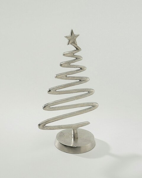 Decorațiune verticală Silver Tree II 23x12x40 cm