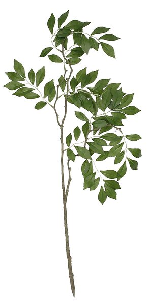Ramură decorativă Green Leaf 80 cm