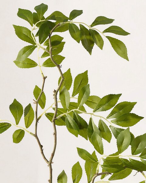 Ramură decorativă Green Leaf 80 cm