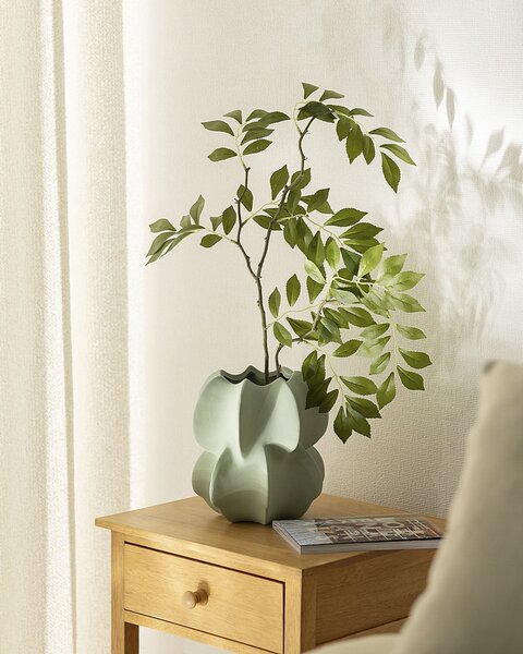 Ramură decorativă Green Leaf 80 cm