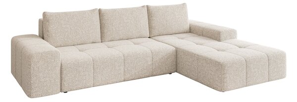Colțar Comfivo Origor I, Funcția de dormit, Spațiu de depozitare, 275x173x78cm, 117.5 kg, Picioare: Plastic