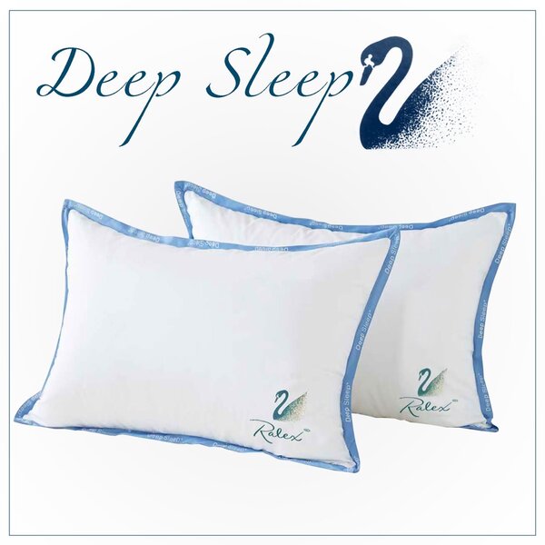 Pernă premium cu puf de gâscă Deep Sleep