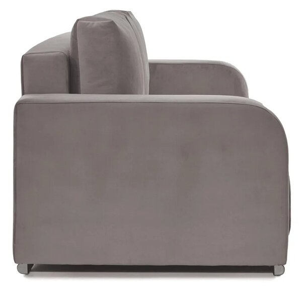 Canapea Extensibilă 3 locuri Armando, cu ladă de depozitare, Verde - Gri, 230x92x90 cm