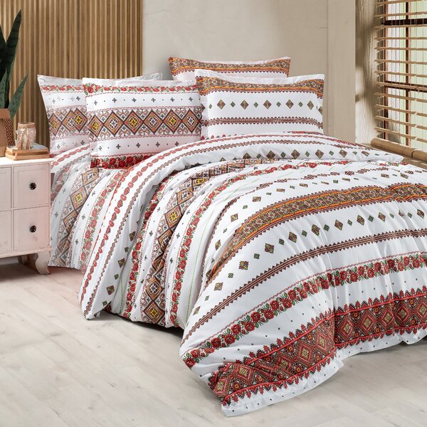 Lenjerie de pat King Size Ranforce – 100% Bumbac (ARHAIC 4)
