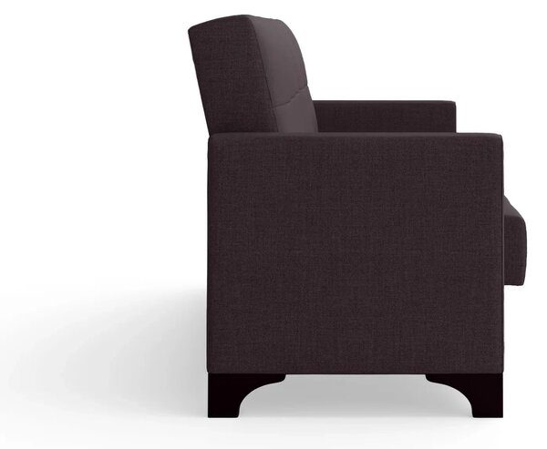 Canapea extensibila 3 locuri Salonika, cu lada de depozitare, Gri, 215x70x95 cm
