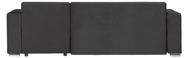 Coltar Extensibil 3 locuri Armando, cu ladă de depozitare, Verde - Gri, 240x147x85 cm