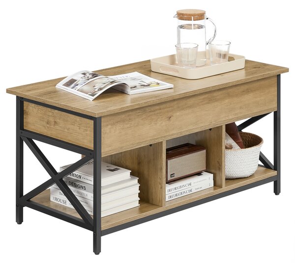 Masuta de cafea TAYLOR ARTISAN cu blat extensibil 100x50 cm