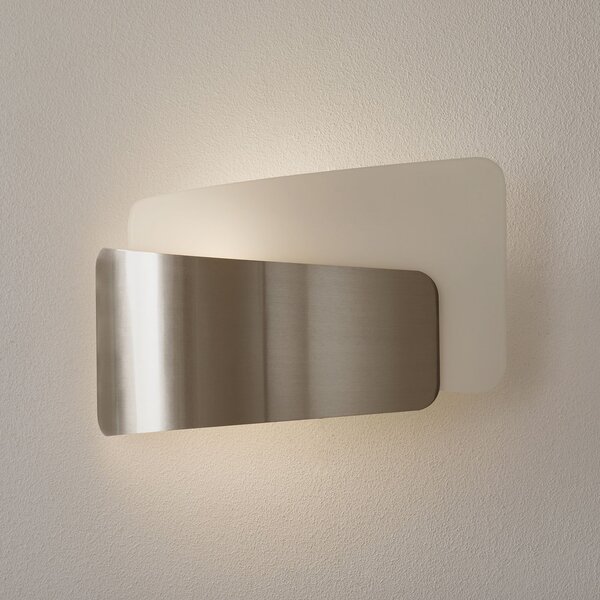 Fabas Luce Aplică de perete Slane asimetrică, reglabil, Metalic, Hol, Metal, Modern