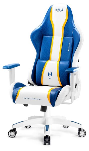 Scaun gaming Diablo X-One 2.0 Normal Size: Aqua Blue / albastru