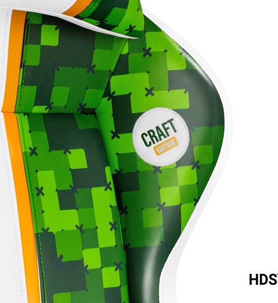 Scaun gaming Diablo X-One 2.0 Craft Normal Size: alb-verde