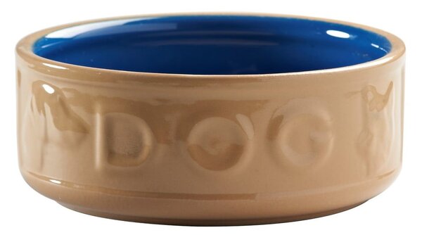 Bol din ceramică pentru câini Mason Cash Blue Cane, ø 18 cm