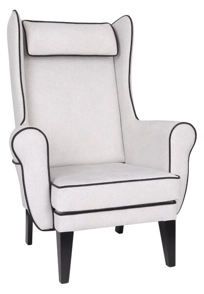 Fotoliu cu urechi Wingback cu perniță (expediere rapidă)