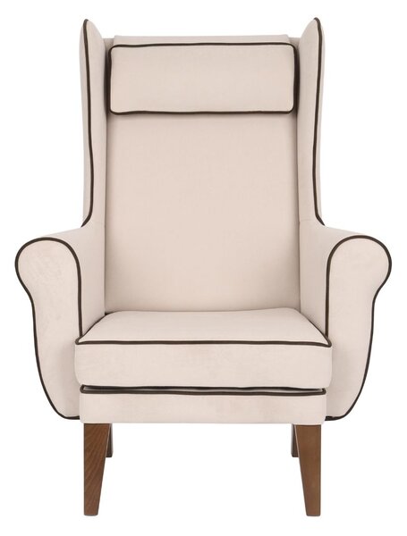 Fotoliu cu urechi Wingback cu perniță (expediere rapidă)