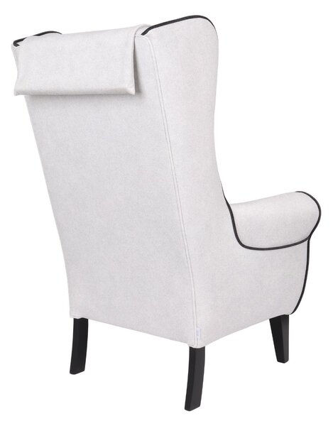 Fotoliu cu urechi Wingback cu perniță (expediere rapidă)