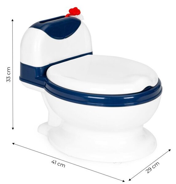 Oliță pentru copii - toaletă, albastru