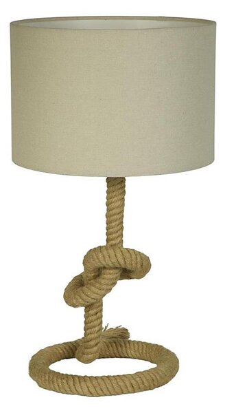 Searchlight EU78410 - Lampă de masă ROPE 1xE27/60W/230V